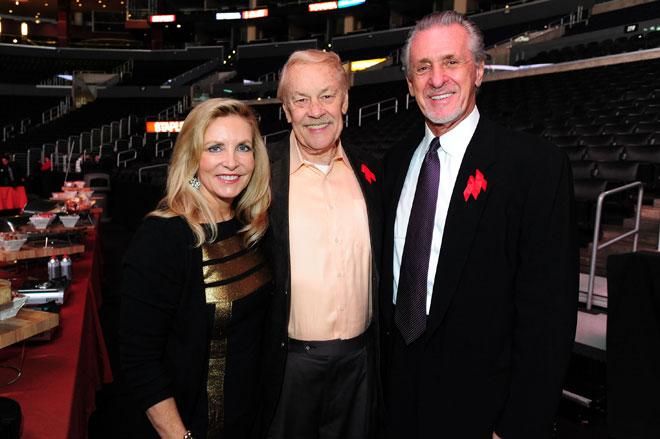 Jerry Buss és Pat Riley (Forrás: Marca)