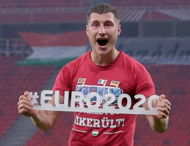 The defender is looking forward to the Euro 2020 matches in Budapest (Photo: Miklós Szabó)