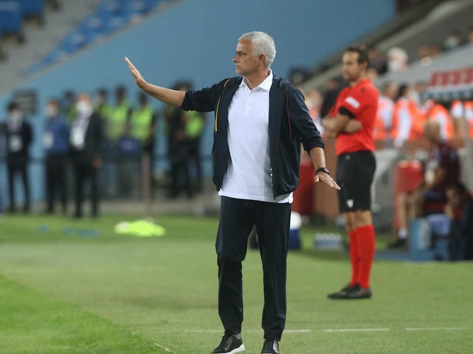Mourinho megnyerte első tétmérkőzését a Romával (Fotó: AFP)