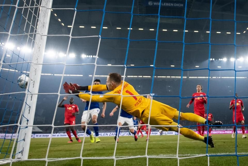 Gulácsi Péter továbbra is stabil pontja az RB Leipzignek (Fotó: AFP)