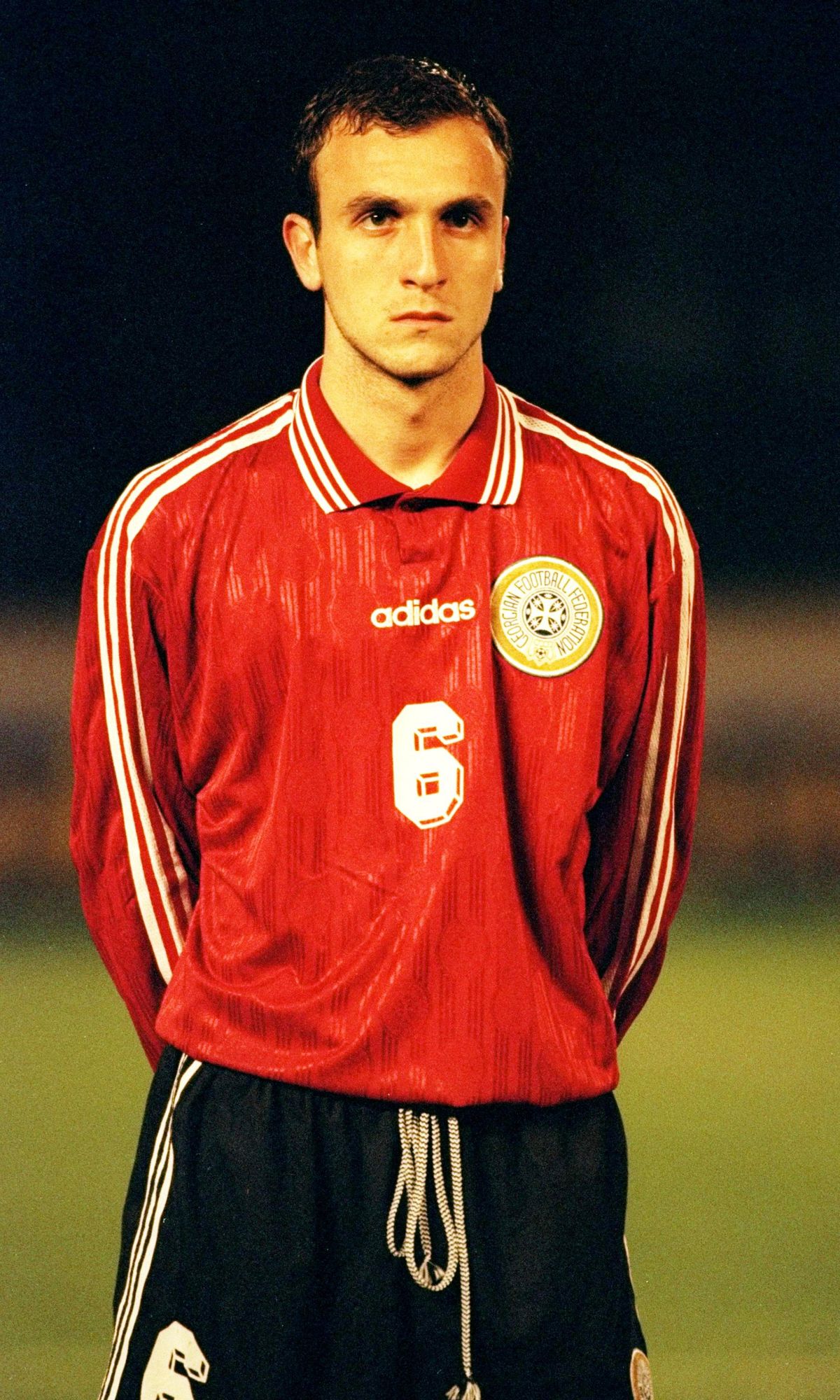 Alekszidze 1999-ben a grúz válogatottban (Fotó: Getty Images)