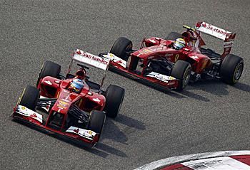 Massa csak a verseny elején tartotta a lépést Alonsóval