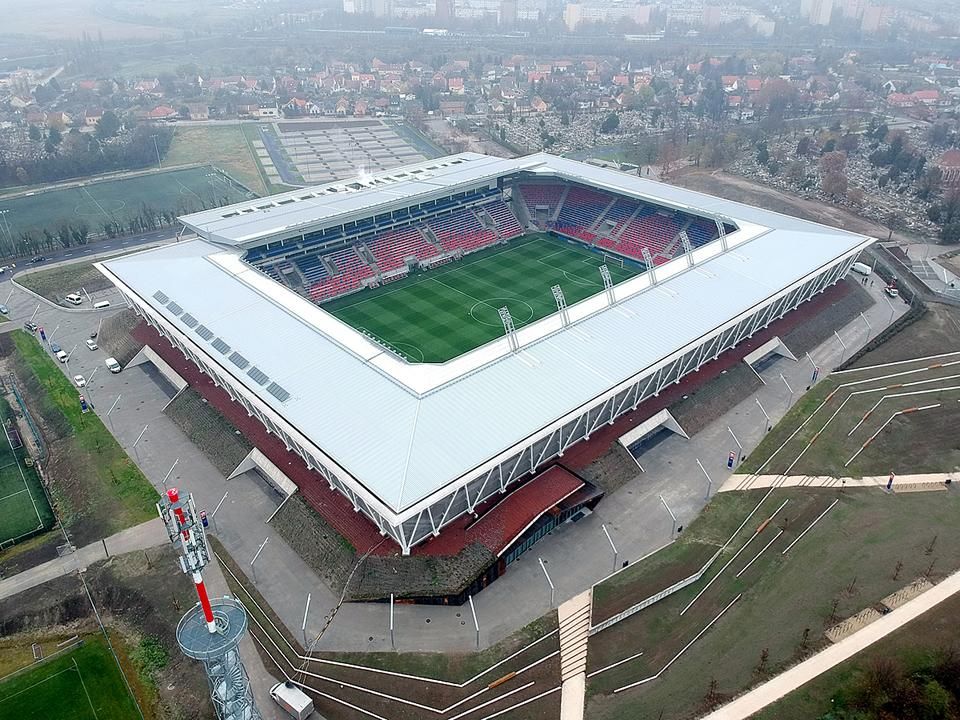 A stadion madártávlatból (Fotó: Koncz György)
