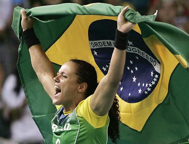 A brazil válogatottal vb-t nyerő Daniela Piedade Siófokon folytatja (Fotó: Action Images)
