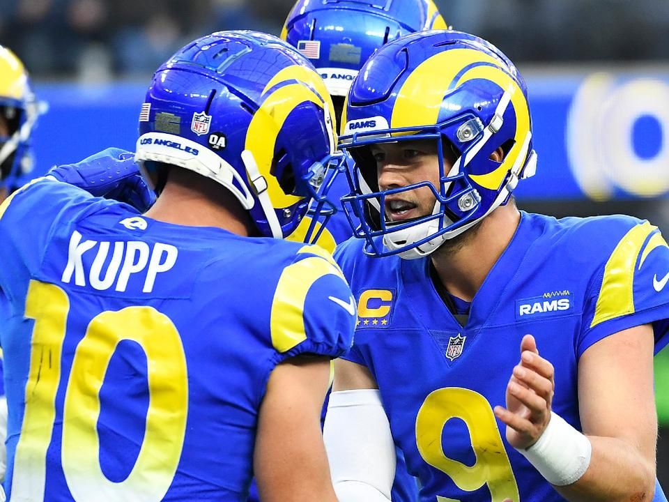 Kupp és Stafford – a Rams támadósorának fő letéteményesei (Fotó: Getty Images)