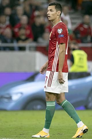Sallói Dániel eddig három válogatott mérkőzésen játszott, 
de gólt nem szerzett, talán majd most (Fotó: Szabó Miklós)