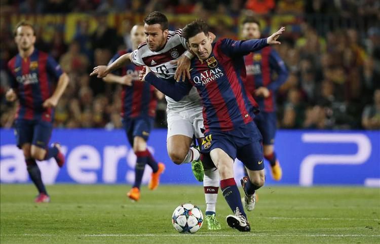 Ismét Messi jelentette a különbséget (Fotó: Reuters)