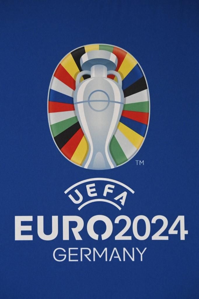 A 2024-es Eb logója (Fotó: AFP)