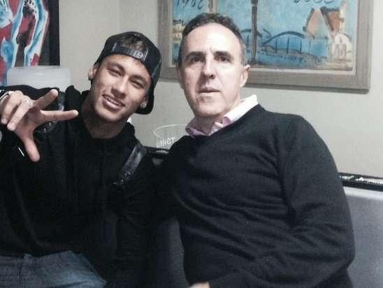 Neymar valódi ügynöke nem járt Manchesterben mostanában (Fotó: 101greatgoals.com)