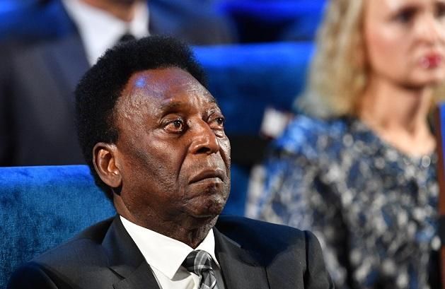 Pelé 2017-ben (Fotó: AFP)