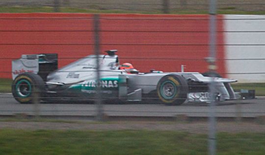 A Mercedes W03-as (Fotó: autosport.com)