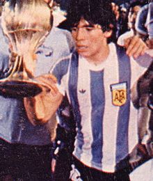 Maradona és a vb-Aranylabda (Fotó: bbc.co.uk)