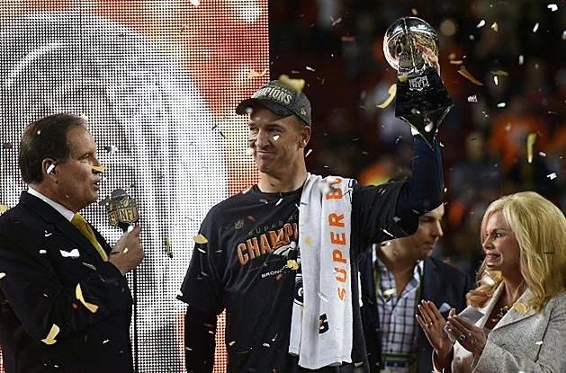 Peyton Manning a második bajnoki címe után vonult vissza (Fotó: AFP)