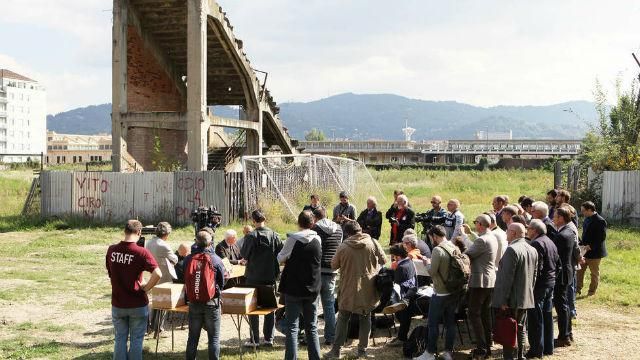 A korábbi stadion helyén épül az új Stadio Filadelfia (Forrás: ANSA)