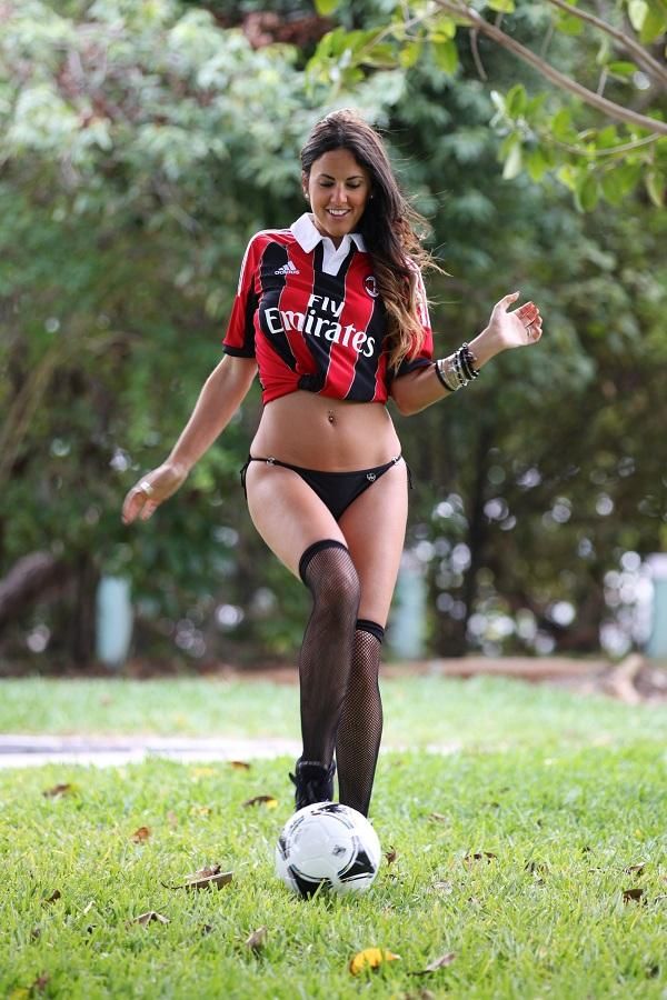 Claudia Romani, a Milan titkos fegyvere (Fotó: caughtoffside.com)