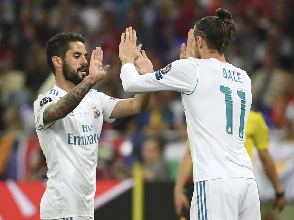 Isco és Bale – ők „pótolhatják” Cristiano Ronaldót (Fotó: AFP)