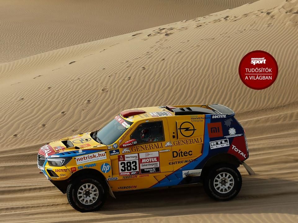 Szalayék folytatják (Fotó: Opel Dakar Team)