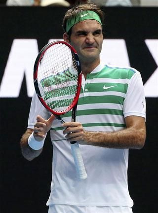 Roger Federer az első két meccsén összesen három órát sem töltött a pályán (Fotó: Action Images)