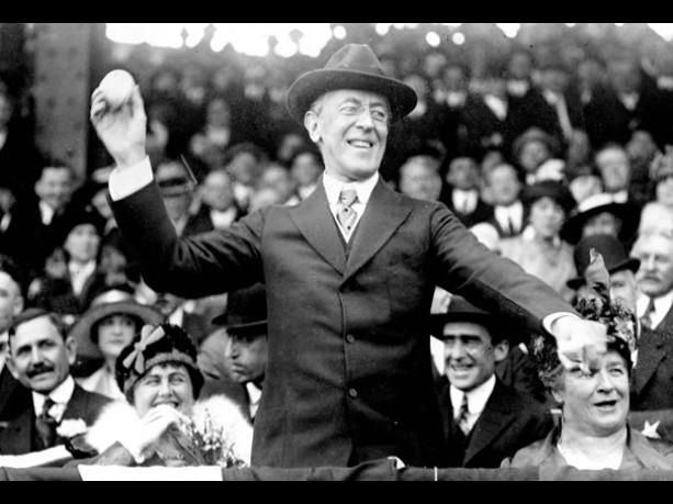 Woodrow Wilson inkább dobja (Forrás: Library of Congress/Library of Congress)