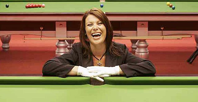 Michaela Tabb (Forrás: snookerimages.com)