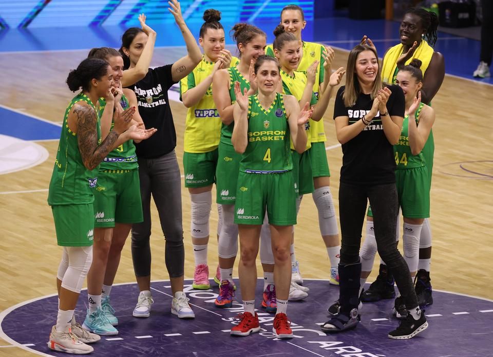 A Sopron Basket fantasztikus, egymás után a negyedik Euroliga-final fourba jutott be (Fotó: Dömötör Csaba)