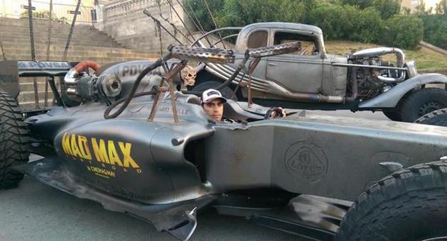 „Mad” Maldonado új autót kapott (Fotó: Twitter)