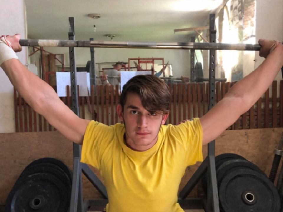 A 18 éves Fekécs Szilárd a 81 kilósok között diadalmaskodott