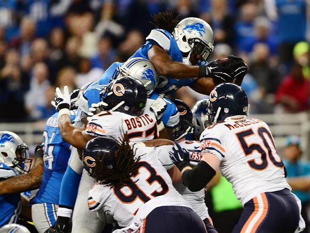 Az ünnepi meccsen a a Detroit Lions hálát adhatott a Chicago Bears gyenge védekezéséért (Fotó: Reuters)