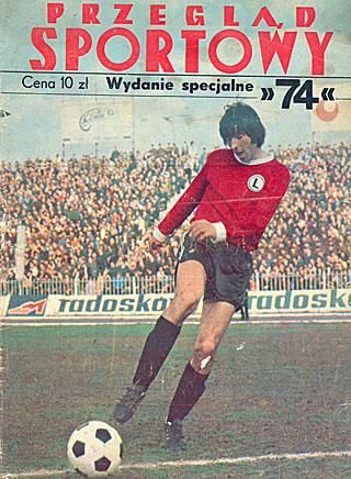 Deyna a lengyel sportlap különszámának címoldalán