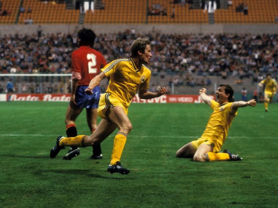 A spanyoloknak betaláló Bölöni László szerezte a román válogatott történetének első Eb-gólját 1984-ben (Imago Images, WEREK)