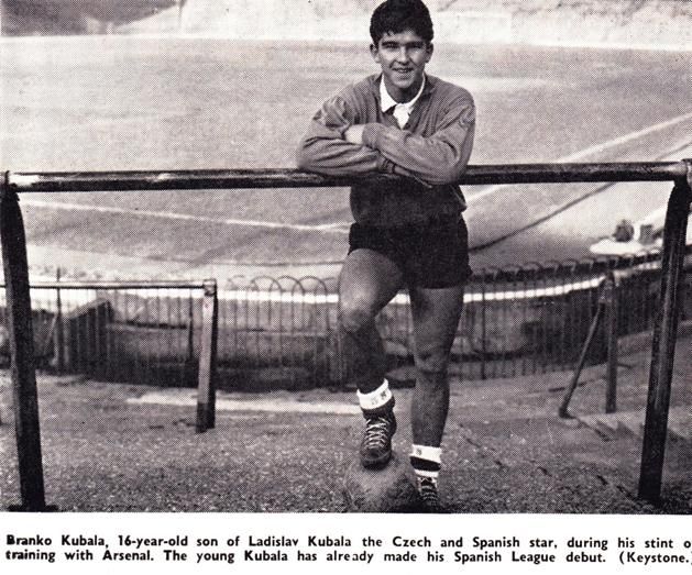 „Kuksi” 18 éves fia, Branko 1967–1968-ban együtt játszott apjával a Toronto Falconsban