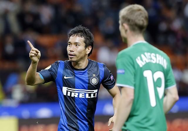 Nagatomo Juto (balra) volt az Inter megmentője (Fotók: Action Images)