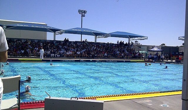 Newport Beach hangulatos medencéjében sem sikerült nyerni a házigazda amerikaiak ellen (Fotó: usawaterpolo.org)