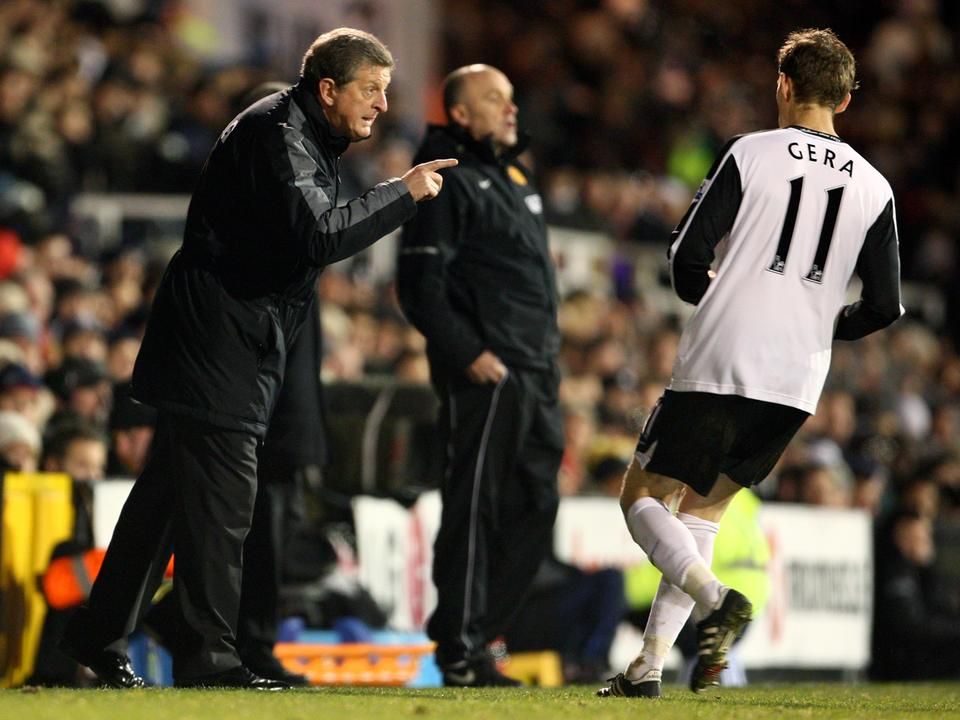 Roy Hodgson coached Zoltán Gera too at Fulham between 2008 and 2010 - and he knew Gera could make a difference (Photo: Getty Images)