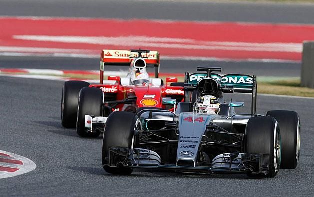Hamilton és Vettel, még hétfőn