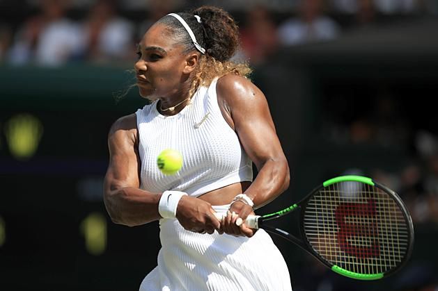 Serena Williams hamar lerendezte az elődöntőt (Fotó: AFP)