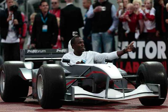 Usain Bolt: Jamaica első Formula-pilótája (Fotók: Reuters)