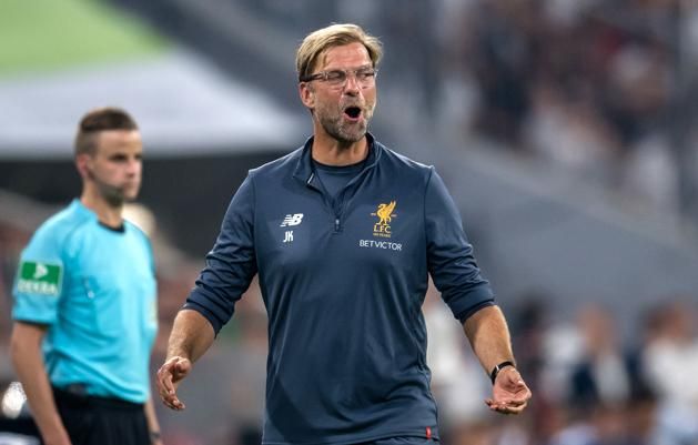 Jürgen Klopp bizony elégedett lehetett a Liverpool felkészülés során mutatott játékával (Fotó: AFP)