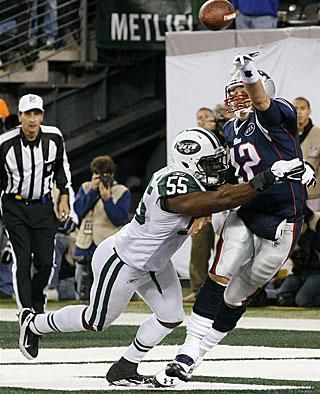 A Jets védelem ellen még Tom Bradyéknek sincs könnyű dolguk
(Fotó: Action Images)