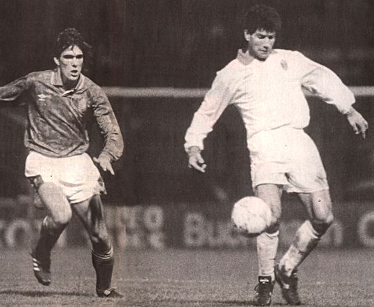 A belga válogatott Enzo Scifo személyében világklasszis ellenfélre
akadt (Magyarország–Belgium 0–2, 1991. október)