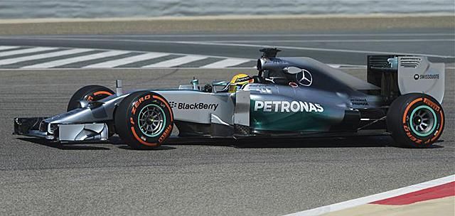 Lewis Hamilton óvatosan nyilatkozott a szerdai tesztnap után (Fotó: Reuters)