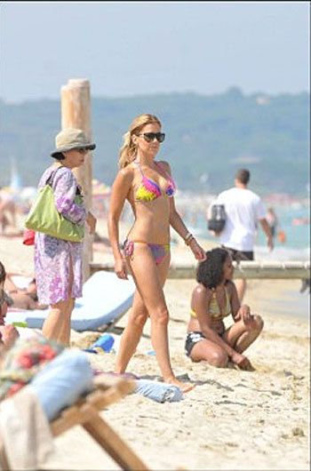 Rafael és Sylvie van der Vaart Saint-Tropez-ban (Fotók: nieuwsblad.be)