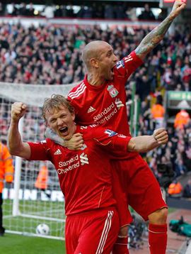 Őrjöngött az Anfield: a Liverpool a szezonban 
most játszott a legjobban (Fotó: Reuters)