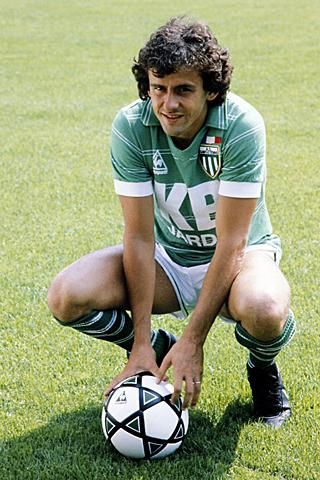 Platinivel lett legutóbb bajnok a Saint-Étienne (Fotó: AFP)