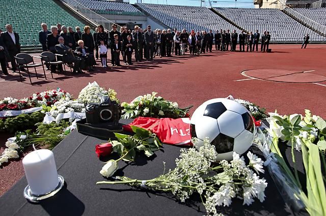 Búcsúztató a Puskás Ferenc Stadionban (Fotó: Czerkl Gábor)