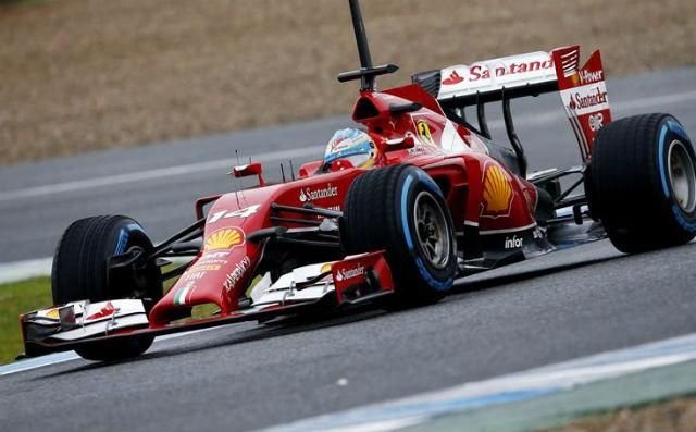 Alonso végül 115 körrel zárta a végső tesztnapot Jerezben (Fotó: Action Images)