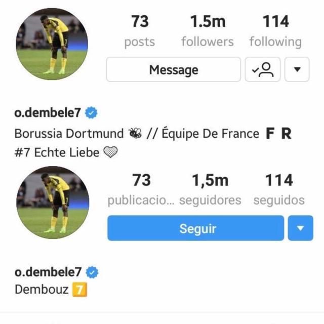 …és az Instagramon is eltűnt, hogy a Dortmund labdarúgója