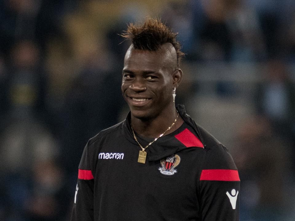 Mario Balotellivel szórakoztató az élet (Fotó: AFP)