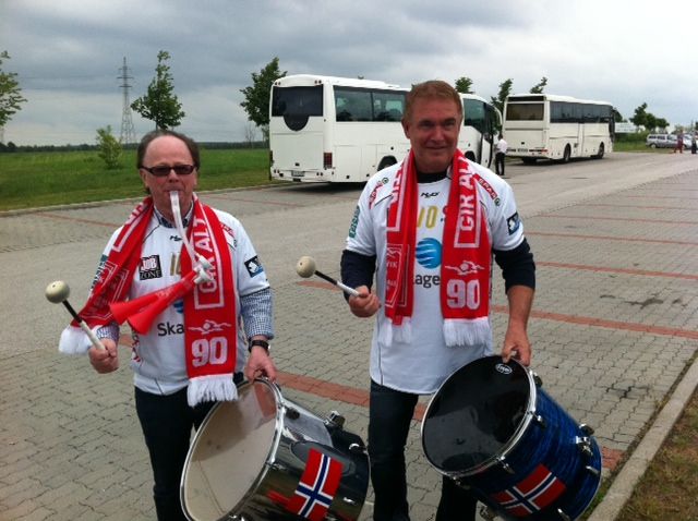 Arne Hammersengék (jobbra) igyekeznek majd jó hangulatot teremteni