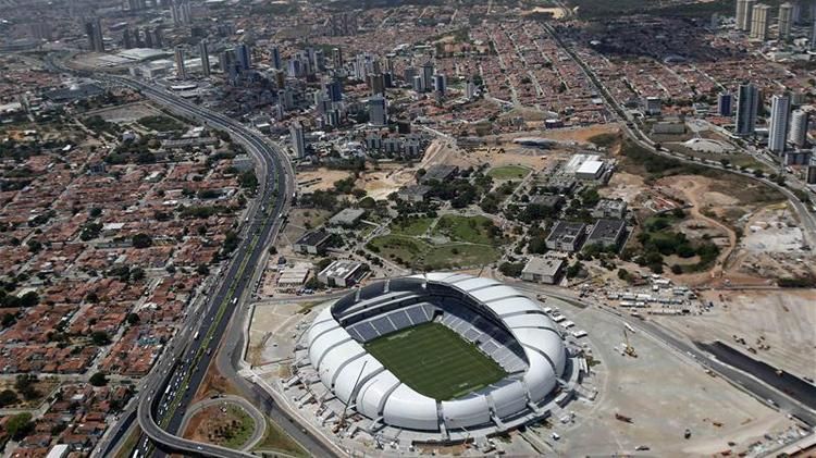 A vb tán legszebb stadionja Natalban (Fotó: Reuters)